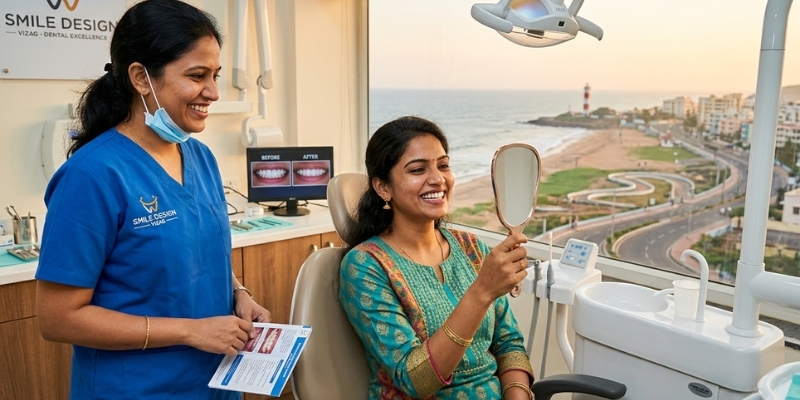 Smile makeover in Vizag